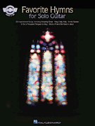 cover Favorite Hymns for Solo Guitar Guitar and Fretted sheet music cover